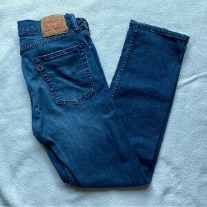 BUNDLE LEVIS Strauss & Co jeans BLUE denim 513 (32) 31x 28 EUC / lot of 2 pair